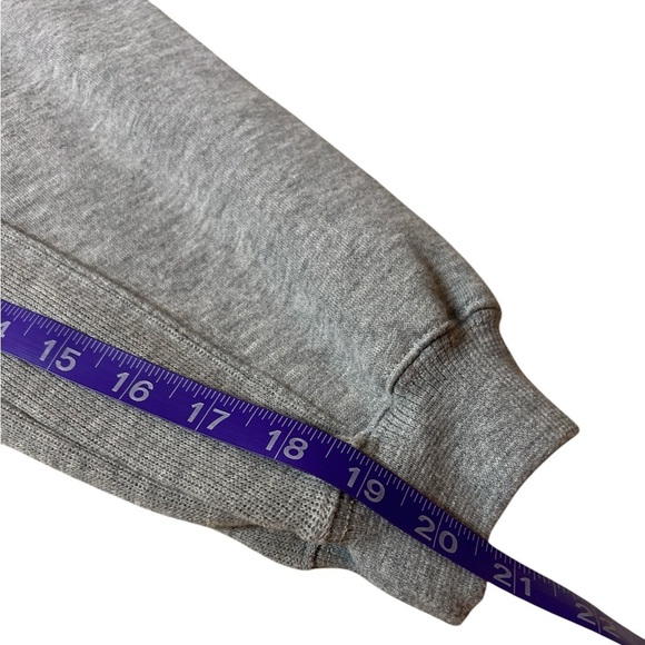 Vintage 90s Knights of The Roundtable Crest Embroidered Chest Pocket Sweatshirt - Picture 6 of 9